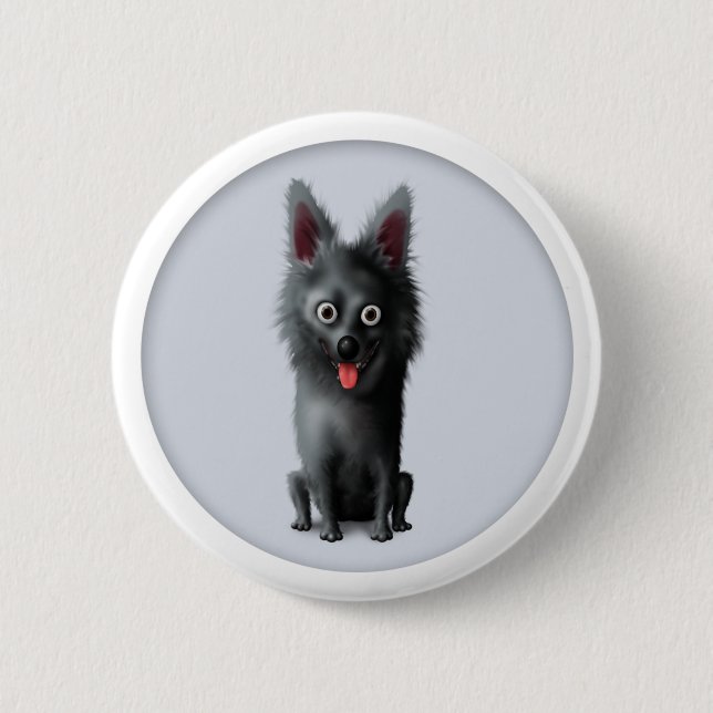 Schipperke Button (Front)