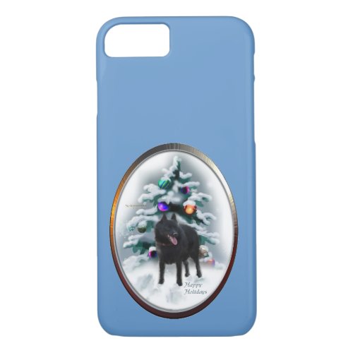 Schipperke Christmas iPhone 87 Case