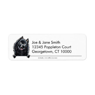 Schipperke Clean n Simple Label