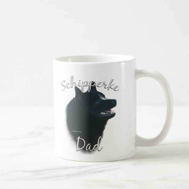 Schipperke Dad 2 Coffee Mug (Right)
