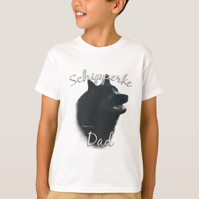 Schipperke Dad 2 T-Shirt (Front)