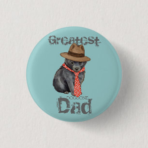Schipperke Dad Button