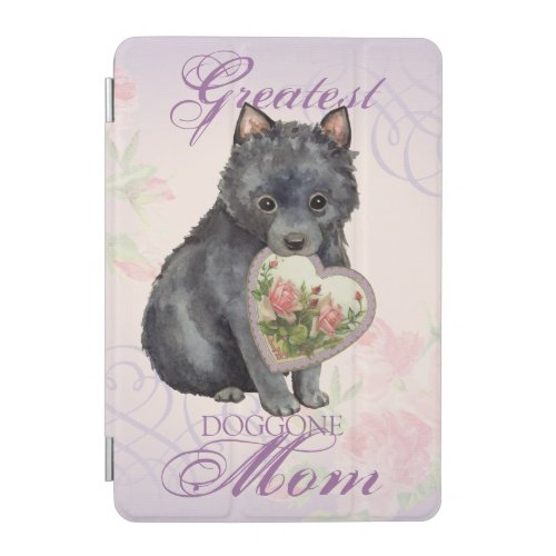 Schipperke Heart Mom iPad Mini Cover