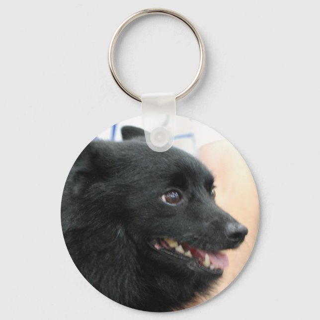 Schipperke Keychain (Front)