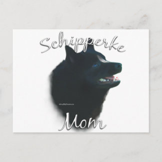 Schipperke Mom 2 Postcard