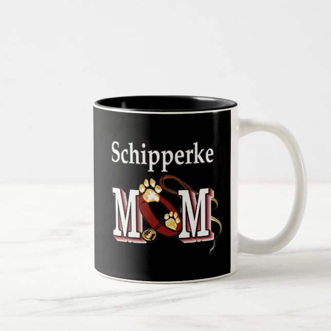 Schipperke Mom Mug (Right)