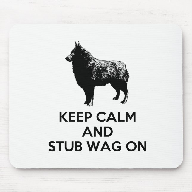 Schipperke Mousepad (Front)