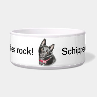 Schipperke Picture Bowl
