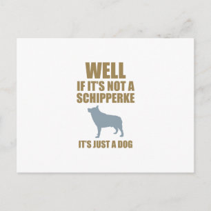 Schipperke Postcard