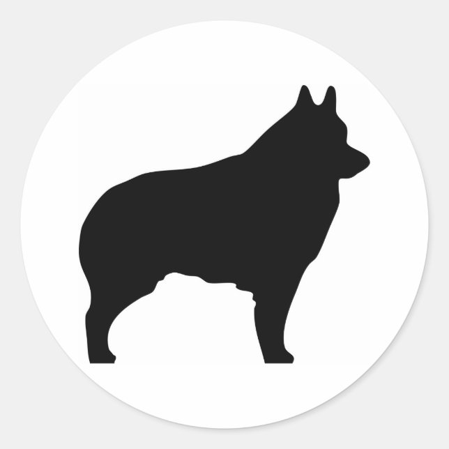 Schipperke Sticker 1 (Front)