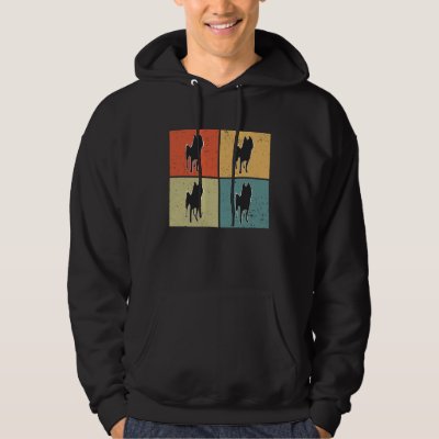 Schipperke Vintage  4 Hoodie