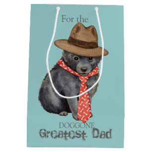 Schippperke Dad Medium Gift Bag