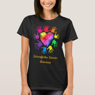 Schizoaffective Disorder Awareness Hands T-Shirt