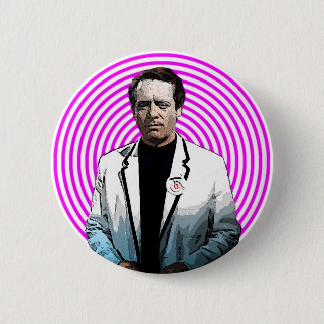 Schizoid Fan Pinback Button (Front)