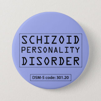 Schizoid Personality Disorder DSM-5 button