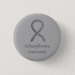 Schizophrenia Awareness Ribbon Custom Pins at Zazzle