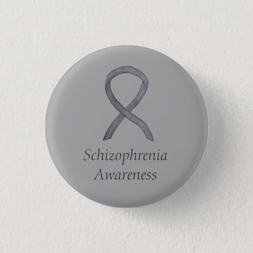 Schizophrenia Awareness Ribbon Custom Pins