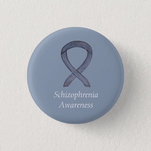 Schizophrenia Awareness Ribbon Custom Pins