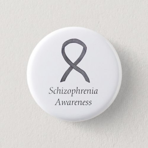 Schizophrenia Awareness Ribbon Custom Pins