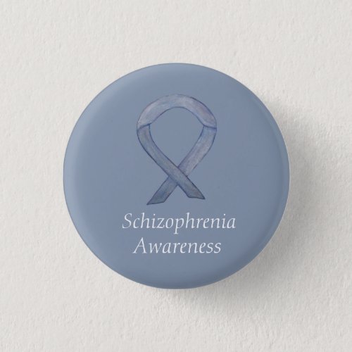 Schizophrenia Awareness Ribbon Custom Pins
