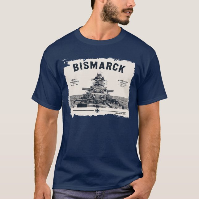 Schlachtschiff Bismarck T-shirt (Front)