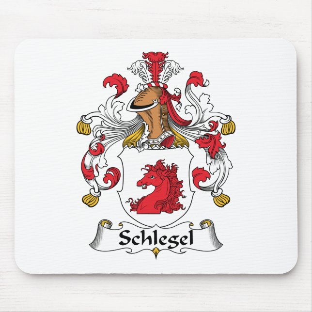 Schlegel Family Crest Mouse Pad (Front)