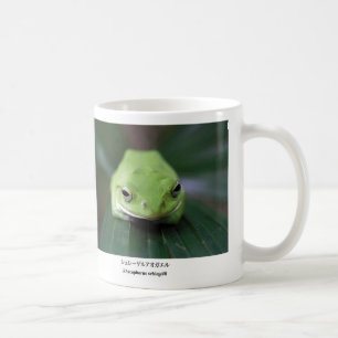 Schlegel's green tree frog coffee mug
