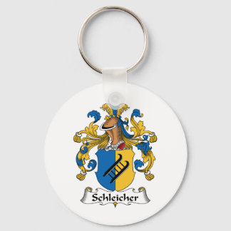 Schleicher Family Crest Keychain