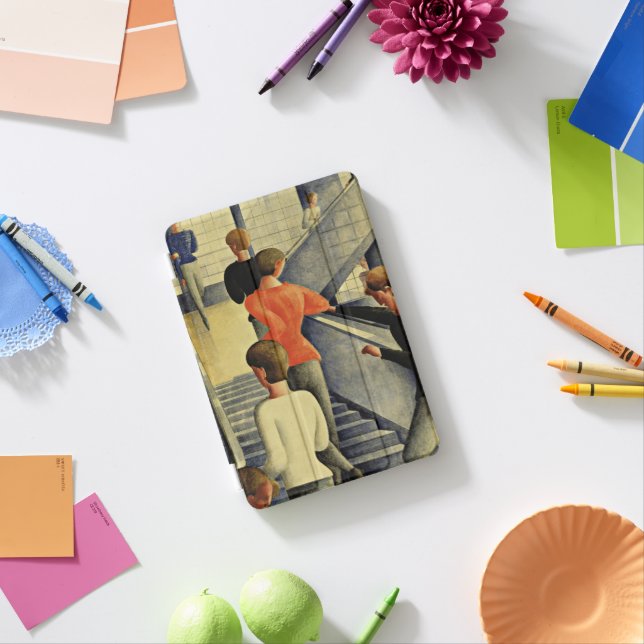 Schlemmer - Bauhaus Stairway iPad Mini Cover (In Situ)