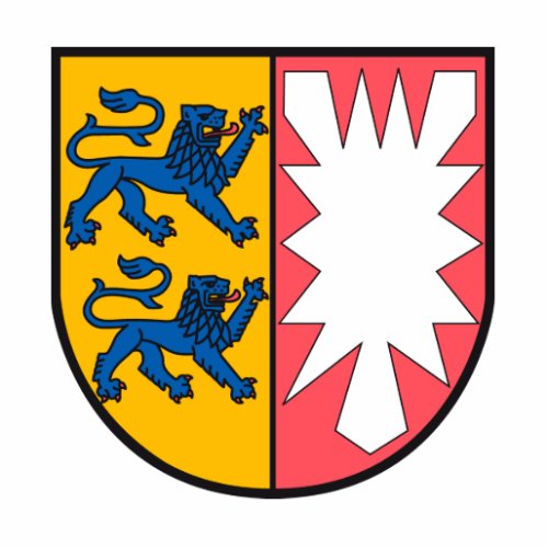 Schleswig_Holstein Coat of Arms Statuette