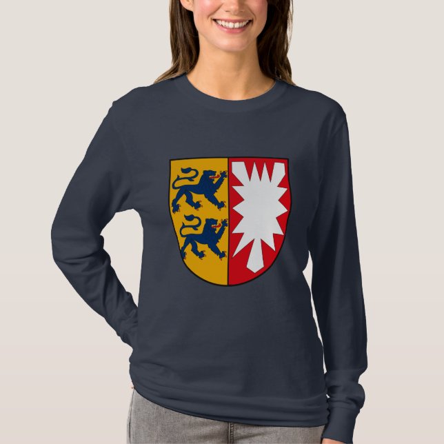 Schleswig Holstein Coat of Arms T-shirt (Front)