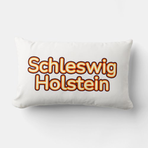 Schleswig Holstein Deutschland Germany Lumbar Pillow