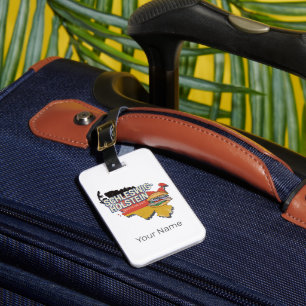 Schleswig-Holstein Germany Federal State Map Luggage Tag