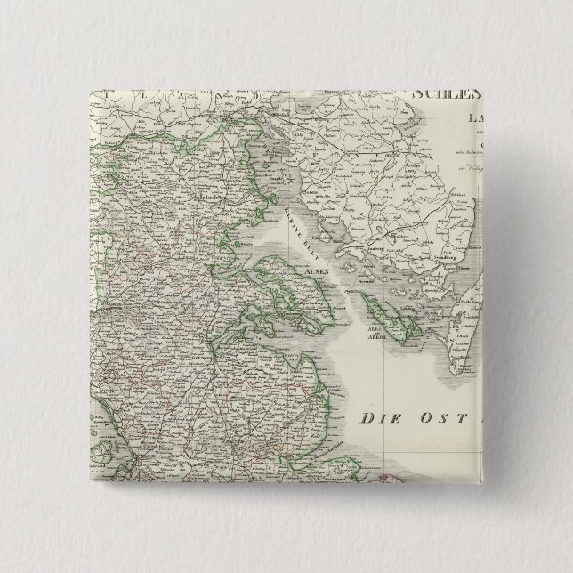 Schleswig, Holstein, Lauenburg Button (Front)