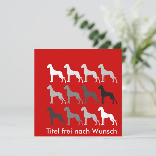 Schlichte Doggen (Standing Front)