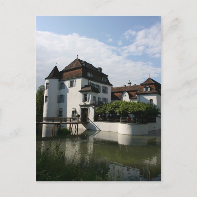 Schloss Bottmingen, Basel, Switzerland Postcard (Front)