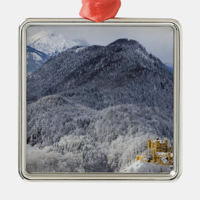 Schloss Hohenschwangau Metal Ornament (Front)