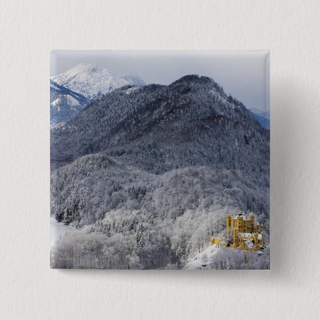 Schloss Hohenschwangau Pinback Button (Front)