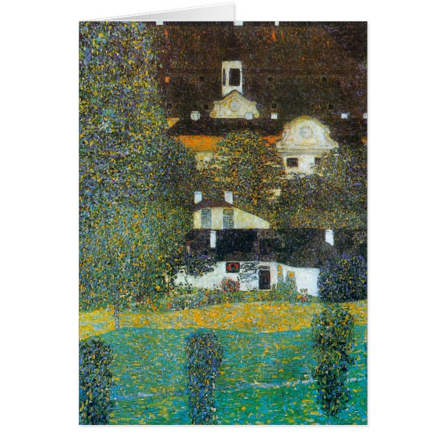 Schloss Kammer on the Attersee II By Gustav Klimt (Front)