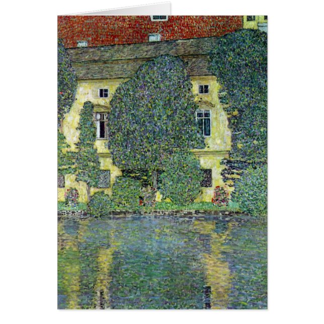 Schloss Kammer on the Attersee III By Gustav Klimt (Front)