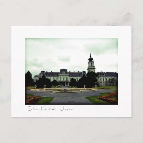 Schloss Keszthely  Ungarn Postkarte Postcard