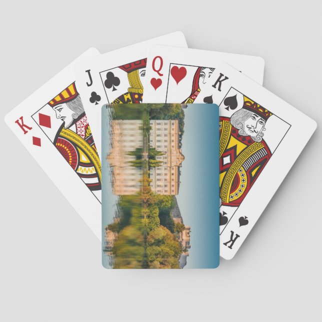 Schloss Leopoldskron, Austria Poker Cards (Back)