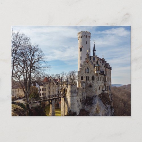 Schloss Lichtenstein in Baden Wrttemberg Postkart Postcard