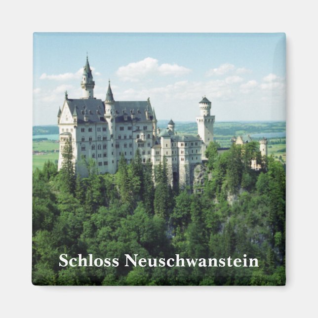 Schloss Neuschwanstein Magnet (Front)