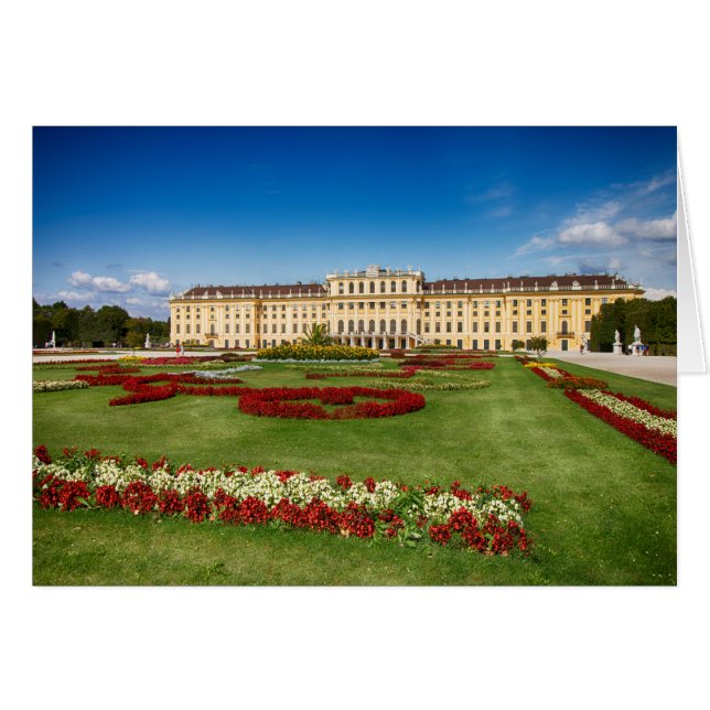 Schloss Schoenbrunn Vienna Austrria (Front Horizontal)