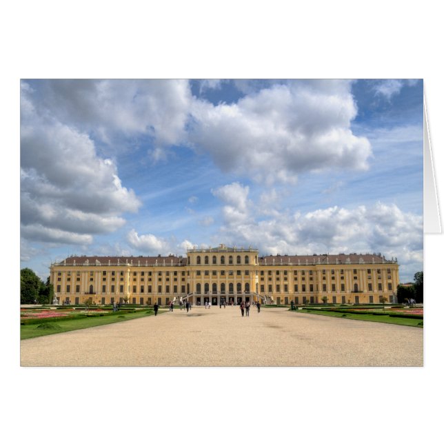 Schloss Schönbrunn Cards (Front Horizontal)