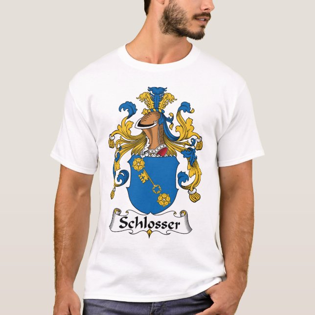 Schlosser Family Crest T-Shirt (Front)
