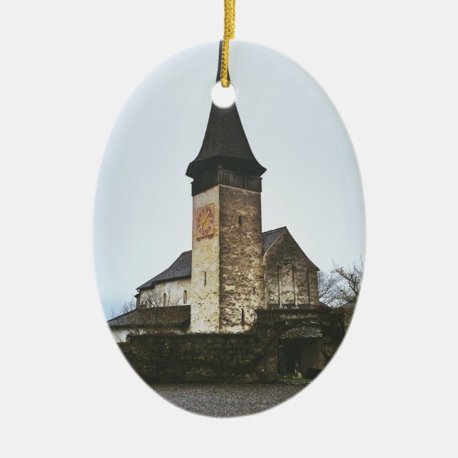 Schlosskirche of Spiez, Switzerland - Ornament (Front)