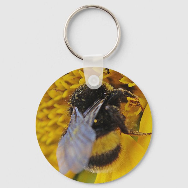 Schlüsselanhänger fleissige hummel keychain (Front)