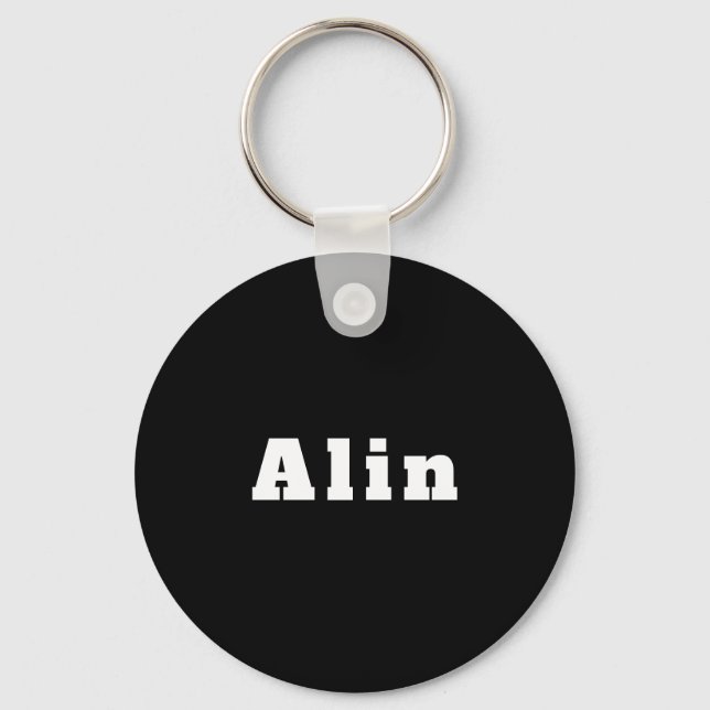 Schlüsselanhänger mit Namen Alin Keychain (Front)